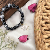 Vriksham Antique Kids Bracelet With Spider Pendant-Black Color-G18810